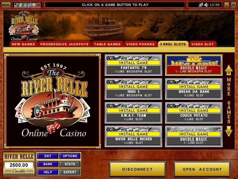 Riverbelle Casino - Bonus e Recensione