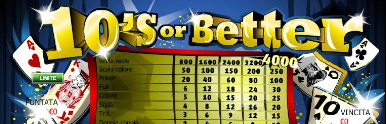 Tens or Better Gratis Online Tens or Better Gratis Online