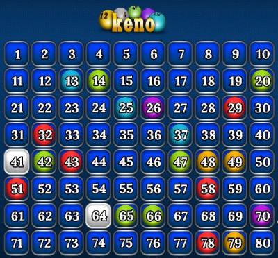 gioca keno gratis